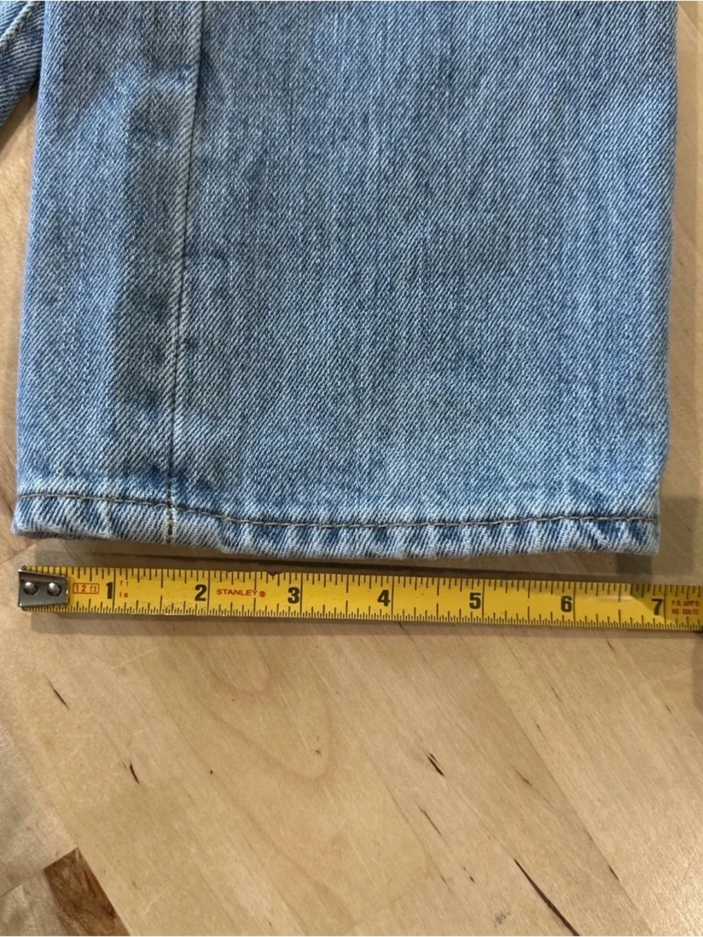 Levi's Light Blue Straight Leg Men's Jeans 501
